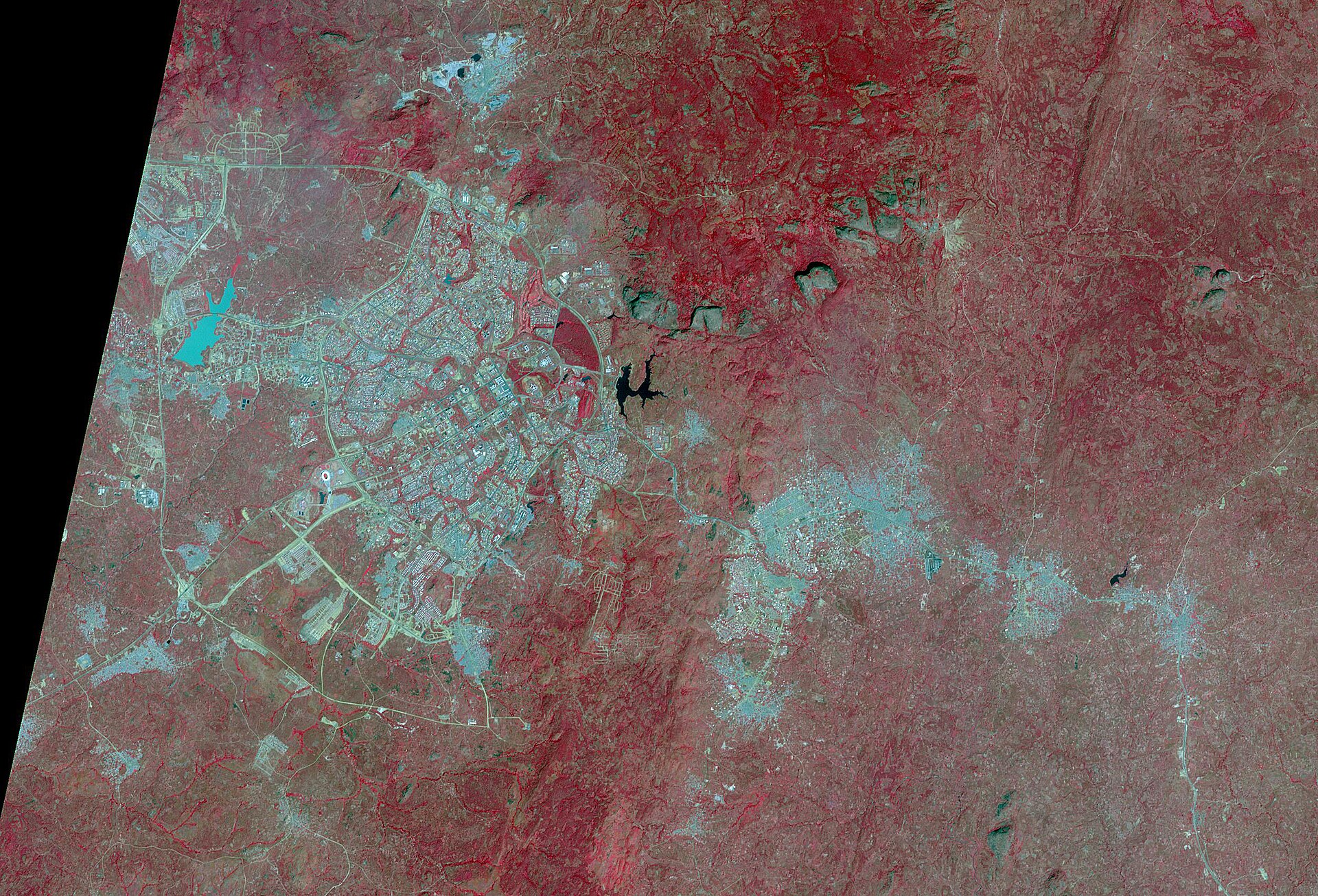 Abuja aerial view