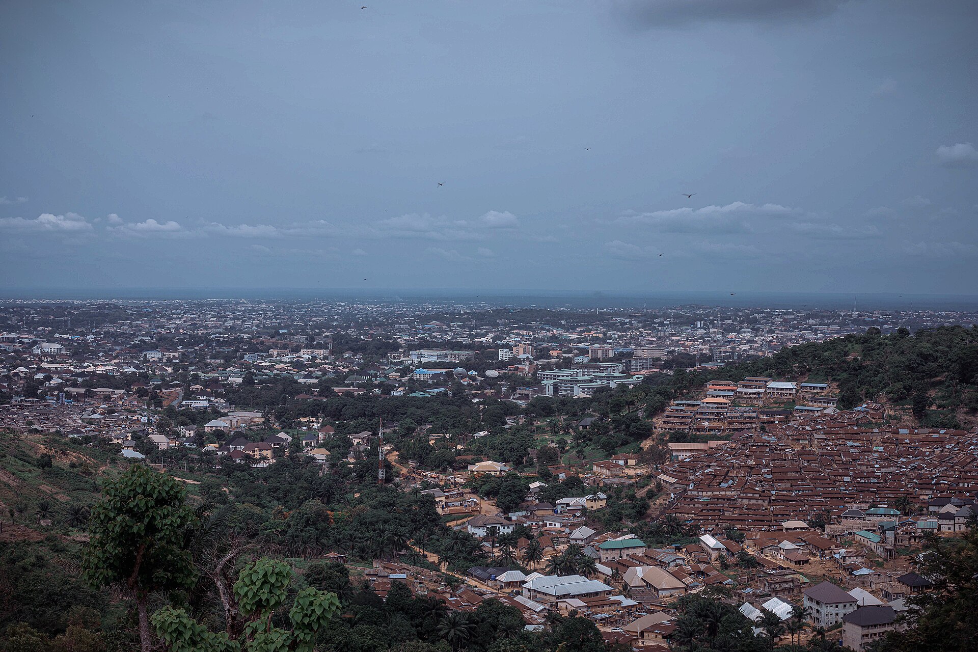 Enugu landmark and city view