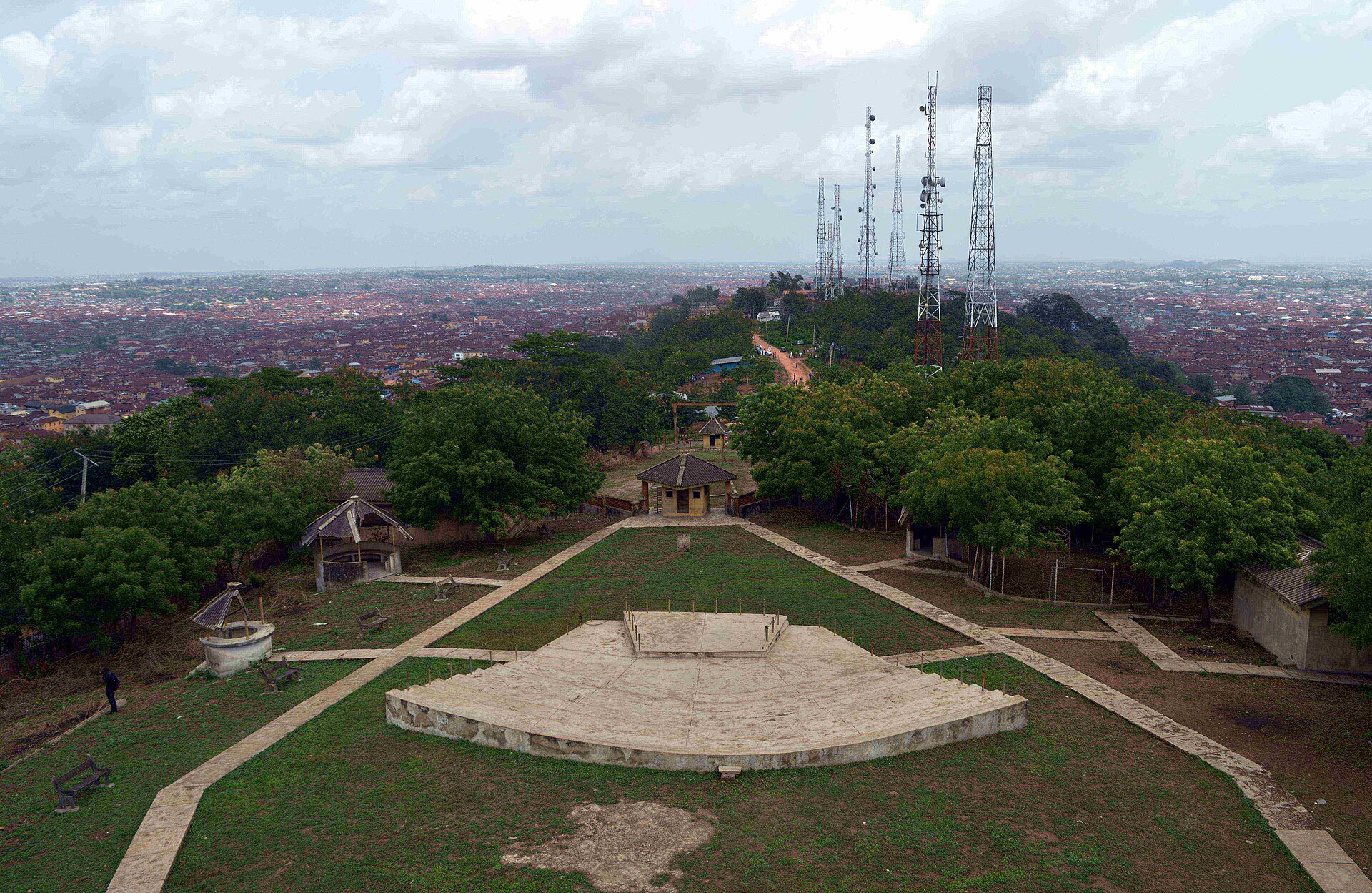 Ibadan residential view
